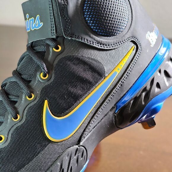 Nike Alpha Huarache Elite 3 Pro UCLA Bruins Limited Edition Shoes Baseball Cleat - Picture 12 of 14